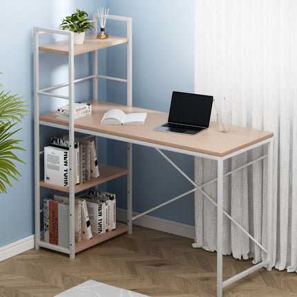 Artiss Computer Desk Shelf Oak 120CM.