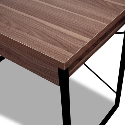 Artiss Computer Desk Drawer Storage Walnut 100CM.