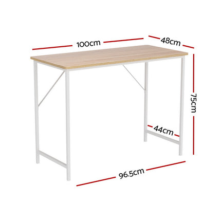 Artiss Computer Desk Oak 100CM.