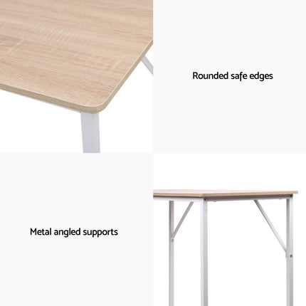 Artiss Computer Desk Oak 100CM.