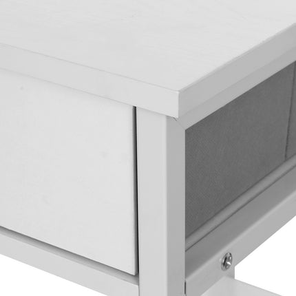 Artiss Computer Desk Drawer Shelves Study Table 120CM White.