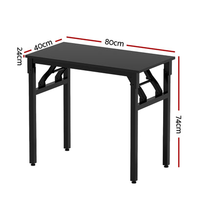 Artiss Computer Desk Foldable Balck 80CM.