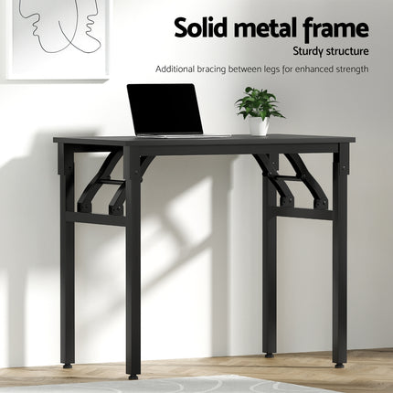 Artiss Computer Desk Foldable Balck 80CM.