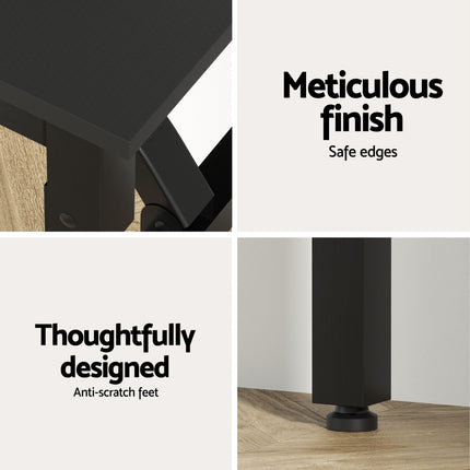 Artiss Computer Desk Foldable Balck 80CM.