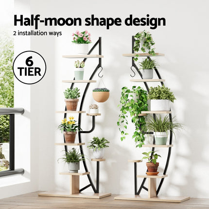 Artiss Plant Stand 6 Tier Ladder Corner Shelf.