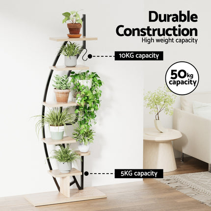 Artiss Plant Stand 6 Tier Ladder Corner Shelf.