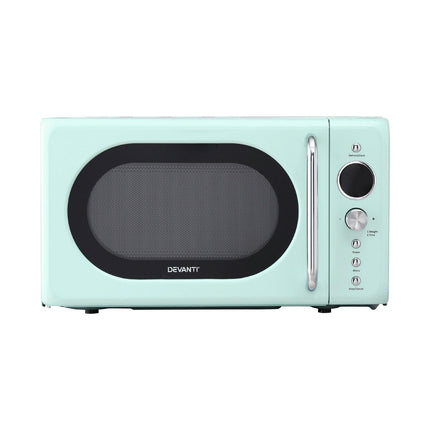 Devanti 20L Microwave Oven 700W Green.