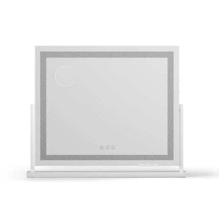 Embellir Makeup Mirror 60x50cm 360～ Rotatable Vanity Mirror with Lights Crystal LED.