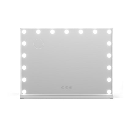 Embellir Makeup Mirror 80x58cm Hollywood Vanity with LED Light Tabletop Wall.