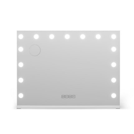Embellir Bluetooth Makeup Mirror 80x58cm Hollywood Vanity with LED Light Wall.