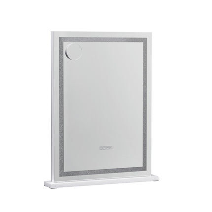 Embellir Bluetooth Makeup Mirror 58x80cm Hollywood Vanity with LED Light Crystal.