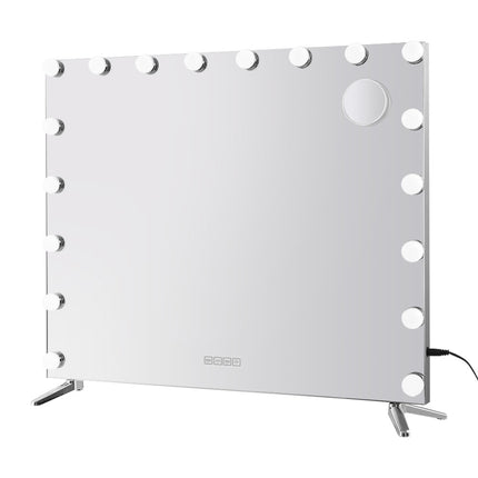 Embellir Bluetooth Makeup Mirror 80x65cm Hollywood Vanity with LED Light Wall.