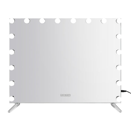 Embellir Bluetooth Makeup Mirror 80x65cm Hollywood Vanity with LED Light Wall.