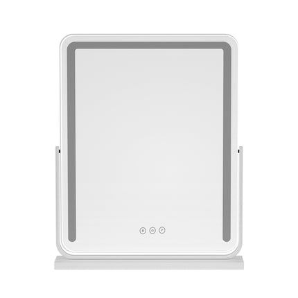 Embellir Makeup Mirror 40x50cm Hollywood Vanity with LED Light Strip Rotation.