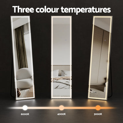 Embellir Full-Length Floor Wall Mirrors LED Light.