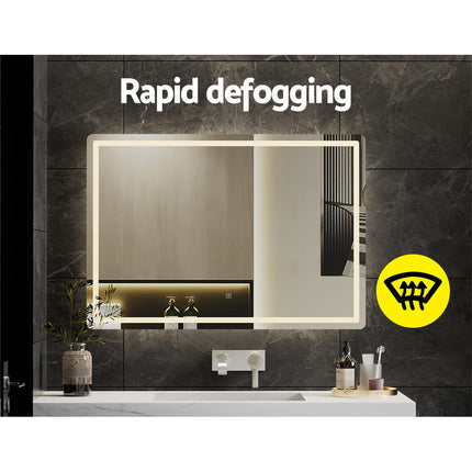 Embellir Bluetooth Makeup Mirror 80x58cm Hollywood Vanity with LED Light Wall.
