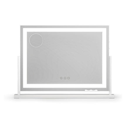 Embellir Makeup Mirror 58x46cm 360～ Rotatable Vanity Mirror with Lights Bright Light Strip Adjustable.