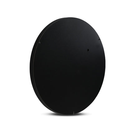 Embellir Wall Mirror Makeup 60cm Home Decor Framed Mirrors Bathroom Round Black.