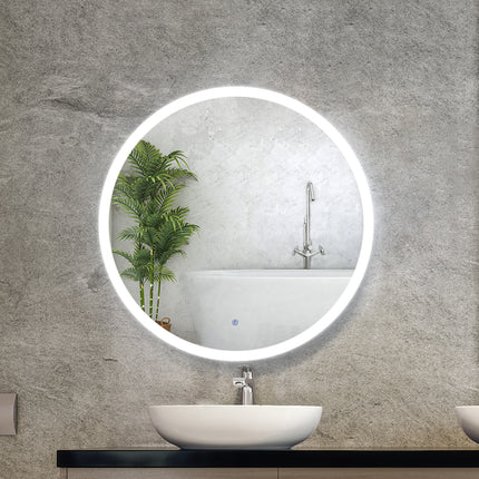 Embellir Wall Mirror 80cm with Led light Makeup Home Decor Bathroom Round Vanity.