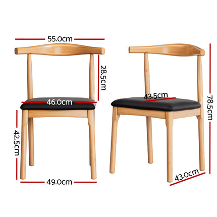 Artiss Dining Chairs Set of 4 Velvet Hollow Green.
