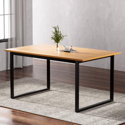 Artiss Dining Table 6 Seater Kitchen Cafe Rectangular Wooden Table 150CM.
