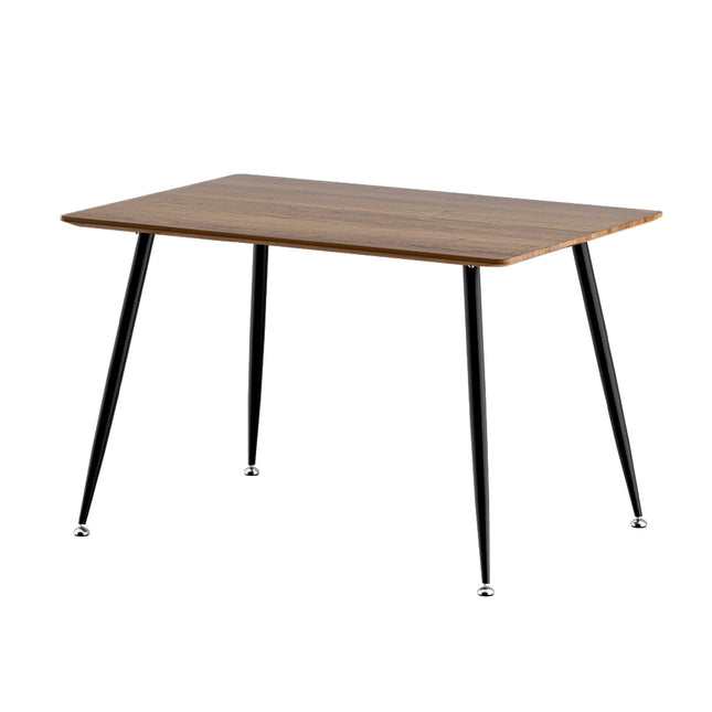 Artiss Dining Table 4 Seater Kitchen Cafe Wooden Table Rectangular 120CM.