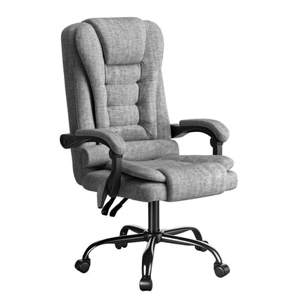 Artiss Executive Office Chair 4-Point Massage Adjustable Ergonomic Recline Back.