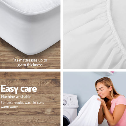 Giselle Bedding Mattress Protector Double.