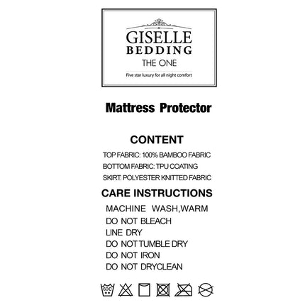Giselle Bedding Mattress Protector Queen.
