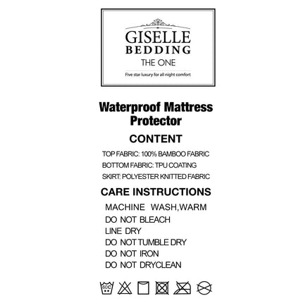 Giselle Bedding Mattress Protector Single.