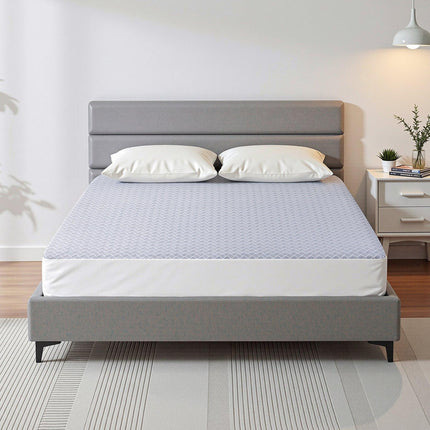 Giselle Cooling Mattress Protector Waterproof Deep Pocket Fitted Cover Double.