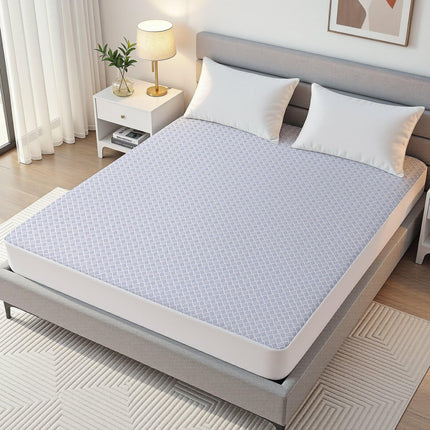 Giselle Cooling Mattress Protector Waterproof Deep Pocket Fitted Cover Double.