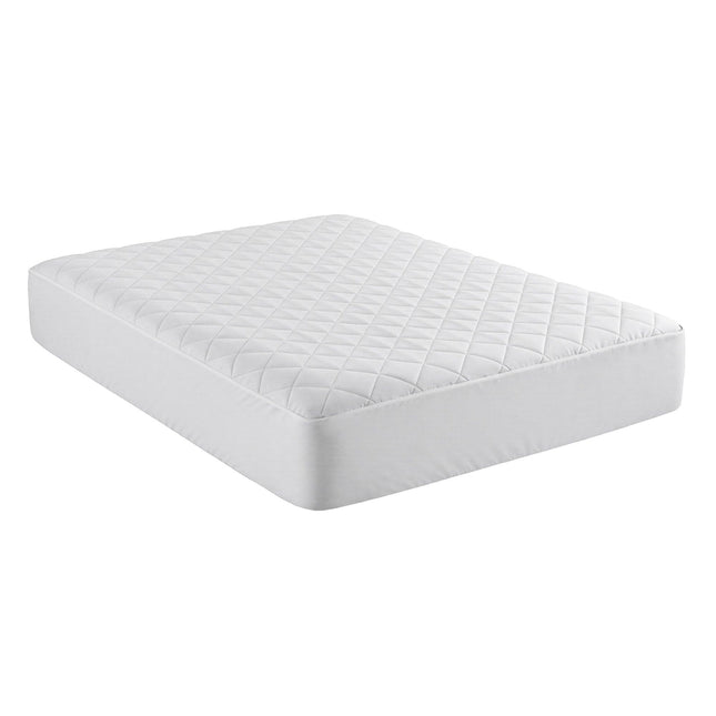 Giselle Waterproof Mattress Protector 100% Cotton Quilted Fitted Cover King.