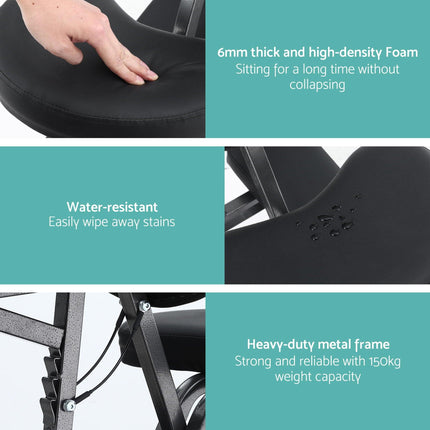 Zenses Portable Massage Chair Lightweight Folding Tattoo Lash Beauty Bed.
