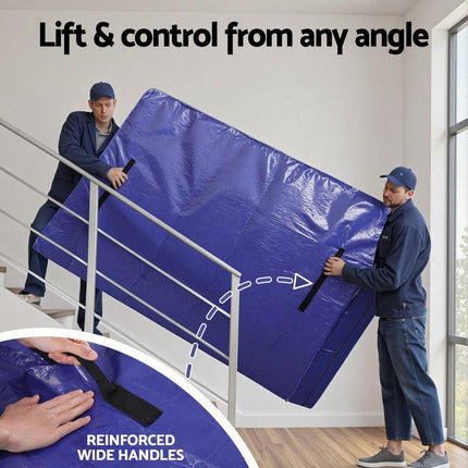 Atirss Mattress Bag Easy Moving Waterproof Storage Dust Cover Protector Double.
