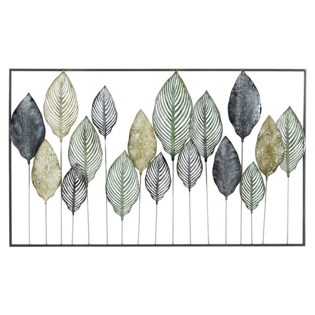 Artiss Metal Wall Art Hanging Sculpture Home Decor Leaf Tree of Life Framed.