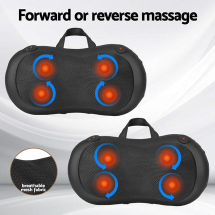 Livemor Neck Massager With Heat Kneading Back Massager.