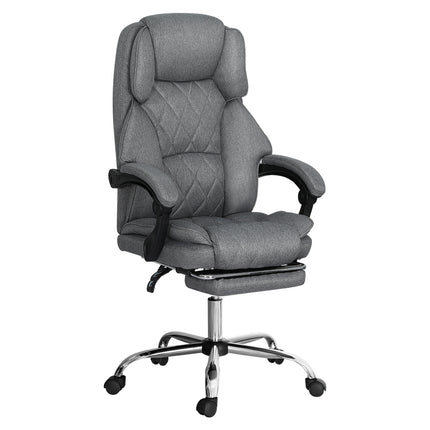Artiss Executive Office Chair Footrest Grey.