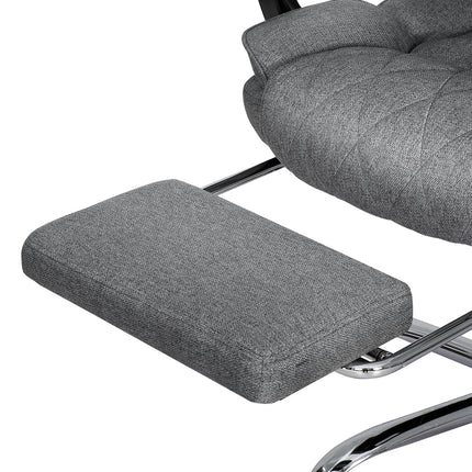 Artiss Executive Office Chair Footrest Grey.