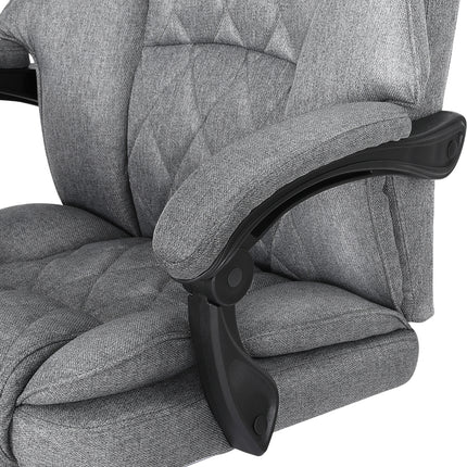 Artiss Executive Office Chair Footrest Grey.