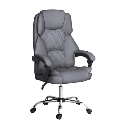 Artiss Executive Office Chair Recliner Grey.