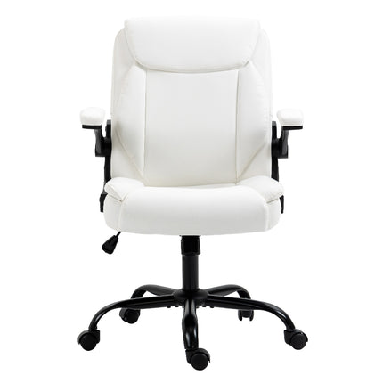 Artiss Executive Office Chair Mid Back White.