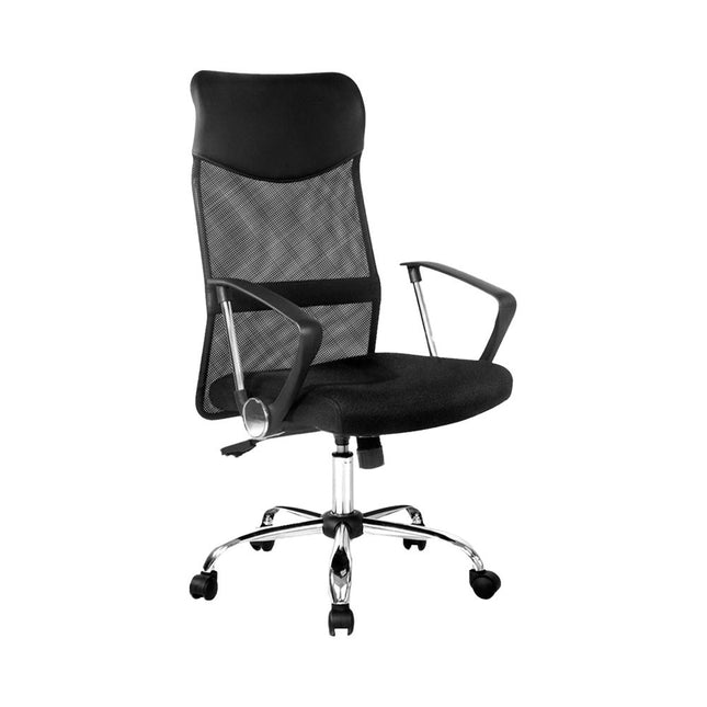 Artiss Mesh Office Chair High Back Black.