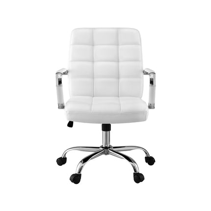 Artiss Office Chair Seat PU Work Computer Desk Chairs.