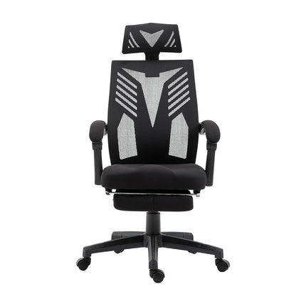 Artiss Mesh Office Chair Recliner Black.