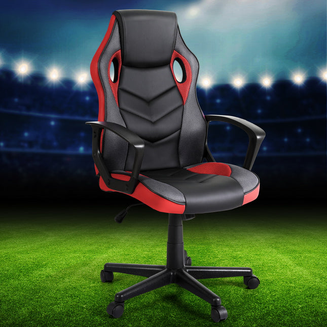 Artiss Gaming Office Chair Computer Chairs Red.