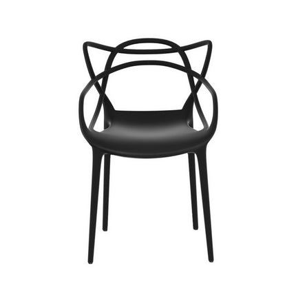 Gardeon 4PC Outdoor Dining Chairs PP Portable Stackable Chair Patio Furniture.