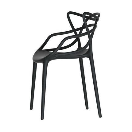 Gardeon 4PC Outdoor Dining Chairs PP Portable Stackable Chair Patio Furniture.