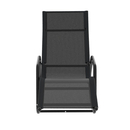 Gardeon Sun Lounge Rocking Chair Outdoor Lounger Patio Furniture Pool Garden.