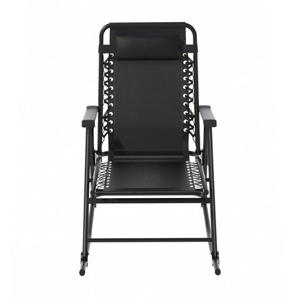 Gardeon Outdoor Rocking Chair Folding Reclining Recliner Patio Furniture Garden.
